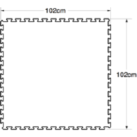 EVA Sport Mat Traditional Shape